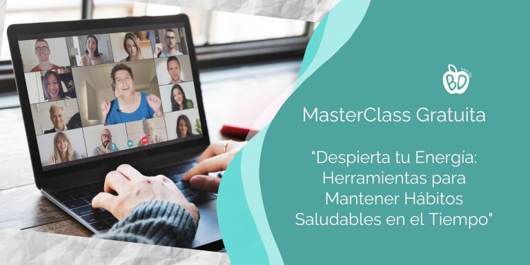 Lee más sobre el artículo MasterClass Despierta tu Energía: Herramientas para Mantener Hábitos Saludables en el Tiempo